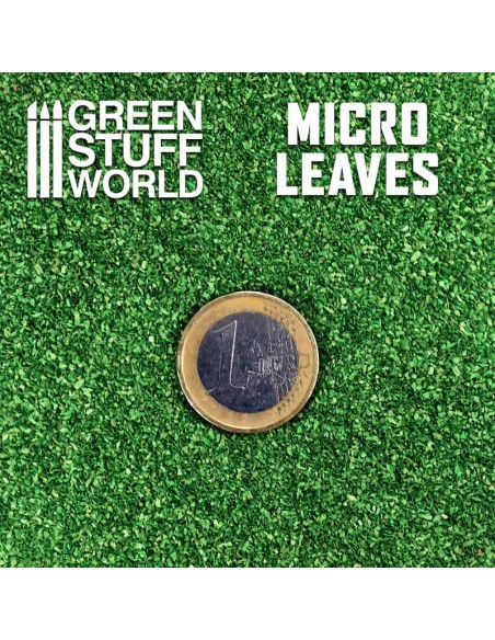 Green Stuff World - MICRO HOJAS - Mix verde medio