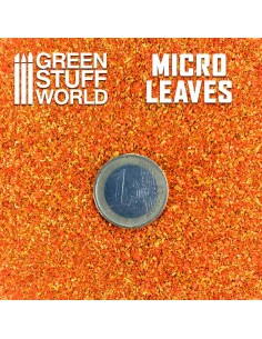 Green Stuff World - MICRO HOJAS - Mix naranja 2