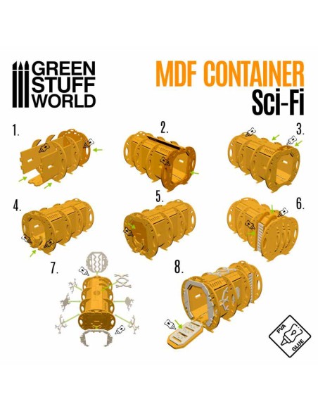 Green Stuff World - Contenedor Futurista