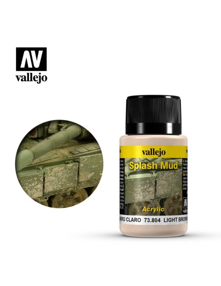 Vallejo - Light Brown Splash Mud