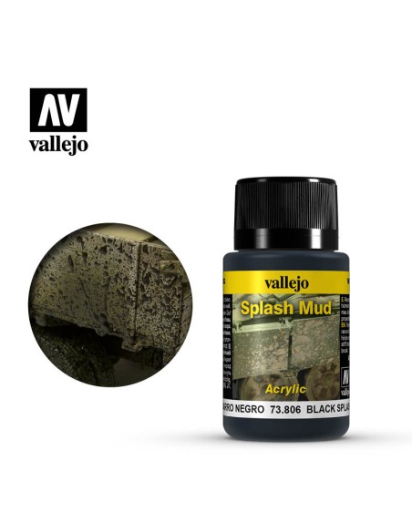 Vallejo - Black Splash Mud