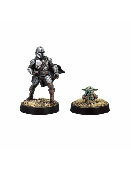 Star Wars: Legion Din Djarin & Grogu Expansión de Agente