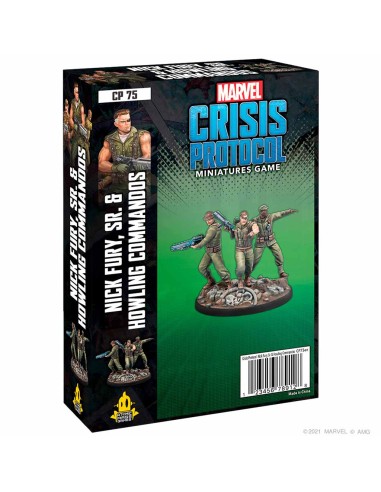 Marvel Crisis Protocol - Nick Fury Sr & the Howling Commandos