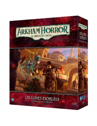 Arkham Horror: Las Llaves Escarlata Expansión de campaña