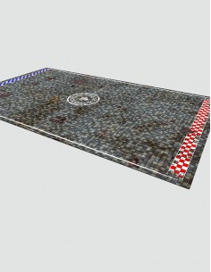 The Cathedral Coliseum - Blood Bowl Compatible Gaming Mat 2