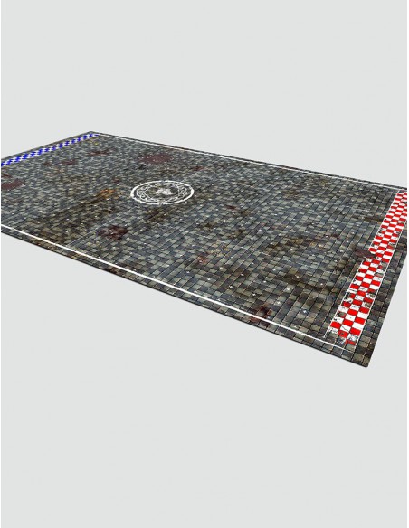 The Cathedral Coliseum - Blood Bowl Compatible Gaming Mat