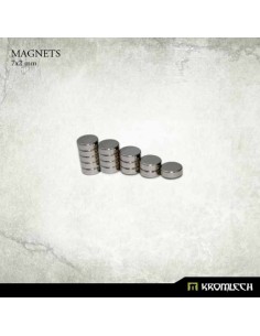 Kromlech - Neodymium Disc Magnets 7x2mm - 15 units (N52)