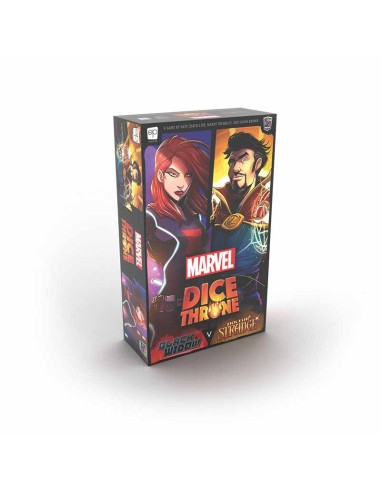 Marvel Dice Throne 2-Hero Box 1 - Black Widow vs Doctor Strange (INGLÉS)