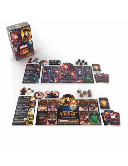 Marvel Dice Throne 2-Hero Box 1 - Black Widow vs Doctor Strange (INGLÉS)