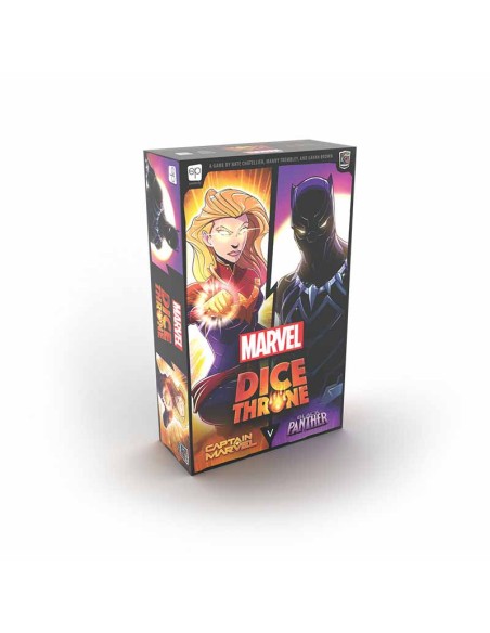 Marvel Dice Throne 2-Hero Box 2 - Captain Marvel vs Black Panther (INGLÉS)