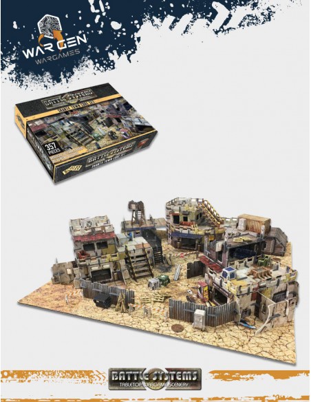 Battle Systems - Shanty Town Core Set escenografía