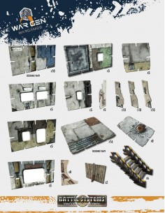 Battle Systems - Shanty Town Core Set Scenery 2