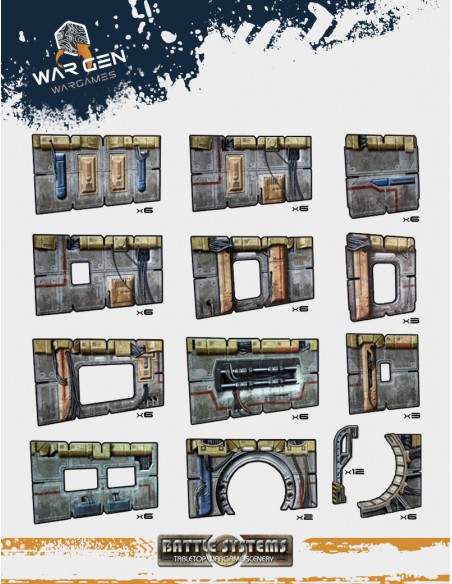 Battle Systems - Frontier Core Set escenografía