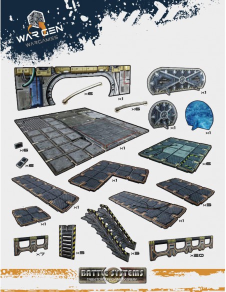 Battle Systems - Frontier Core Set Scenery