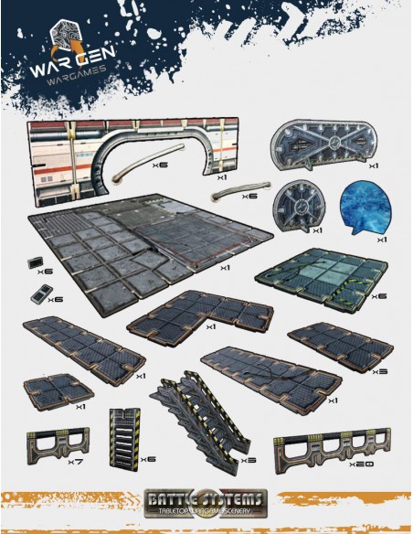 Battle Systems - Galactic Core Set Scenery