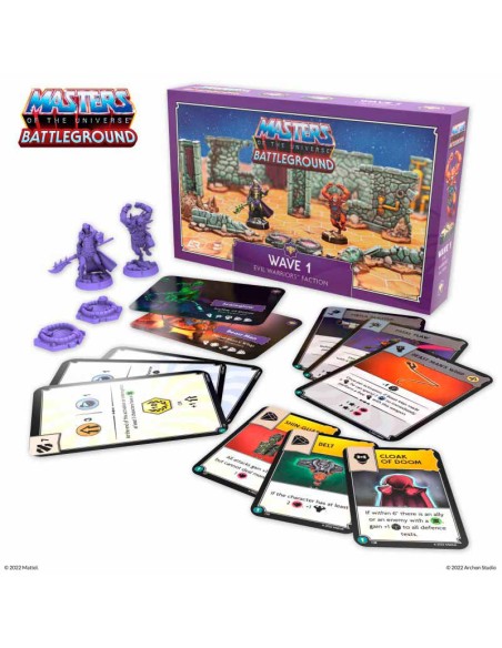 Masters of the Universe Battleground Wave 1: Evil Warriors Faction (ESPAÑOL)