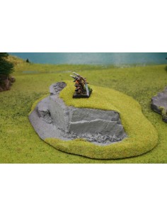 Ziterdes - Hill with Rock Face Tabletop Terrain 2