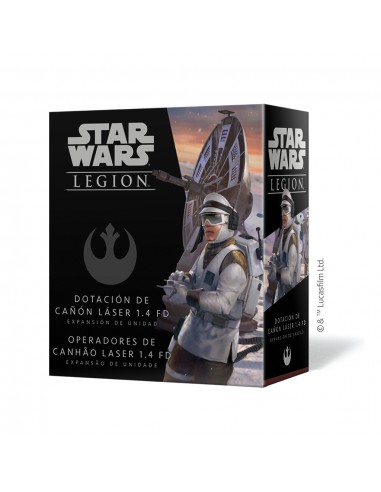 Star Wars: Legion 1.4 FD Laser (INGLÉS)