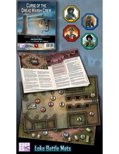 Box of Adventure - Coast of Dread – Loke BattleMats