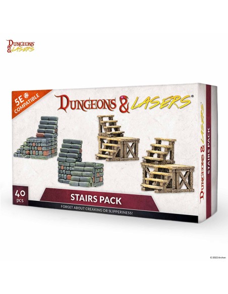 Dungeons & Lasers: Stairs Pack