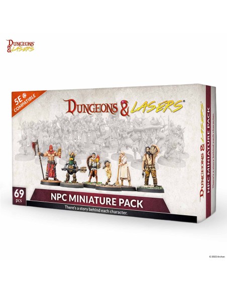 Dungeons & Lasers: NPC Miniature Pack