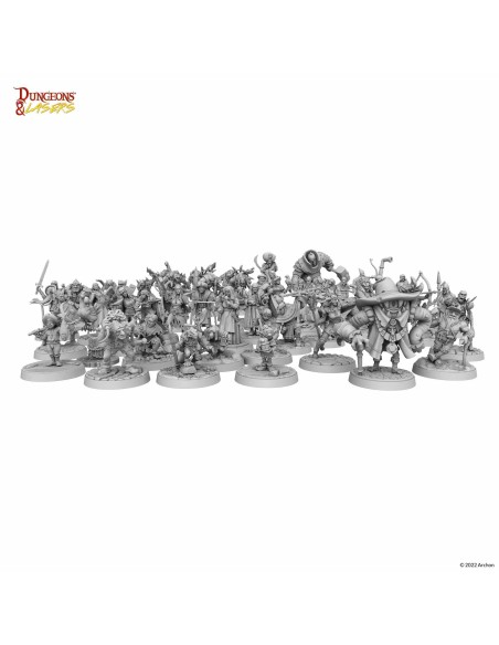 Dungeons & Lasers: NPC Miniature Pack