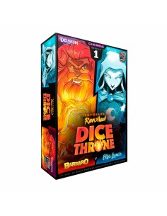 Dice Throne - Barbarian vs Moon Elf (SPANISH)