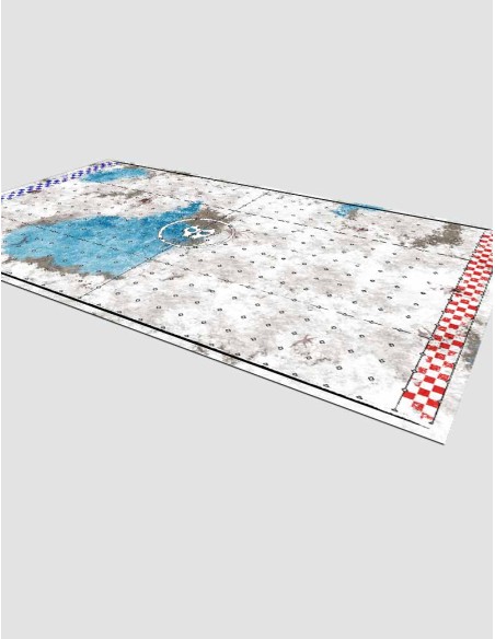 Frostland Coliseum - Blood Bowl Compatible Gaming Mat