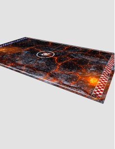 Lava Hell Coliseum - Blood Bowl Compatible Gaming Mat 2