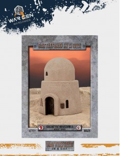 Galactic Warzones - Desert Tower escenografía (Prepintado)