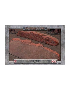 Battlefield in a box - Essentials: Escarpments Mars (Prepainted)