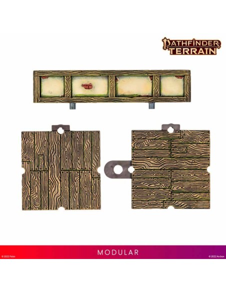 Pathfinder Terrain: City of Absalom Half-Height Walls