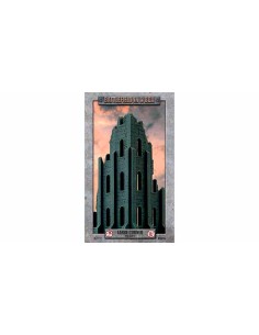 Battlefield in a box - Gothic Battlefields: Large Corner Ruin - Malachite (Prepainted)