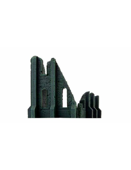 Battlefield in a box - Gothic Battlefields: Small Corner Ruins - Malachite (Prepainted)