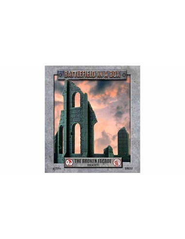 Battlefield in a box - Gothic Battlefields: Broken Façade - Malachite (Prepainted)