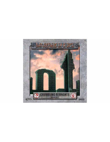 Battlefield in a box - Gothic Battlefields: Crumbling Remnants - Malachite (Prepainted)