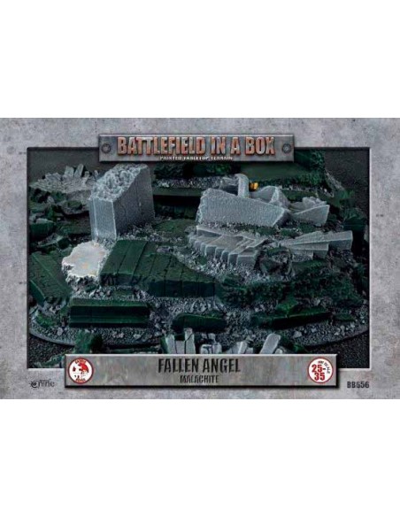 Battlefield in a box - Gothic Battlefields: Fallen Angel - Malachite (Prepainted)