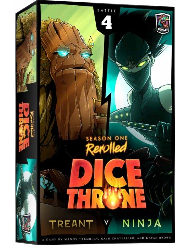 Dice Throne Rerolled Season One Box 4 - Treant vs Ninja (ENGLISH)