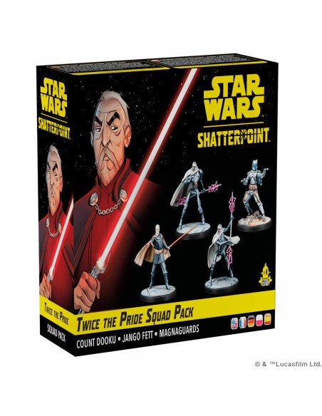 Star Wars: Shatterpoint - Twice the Pride Count Dooku Squad Pack