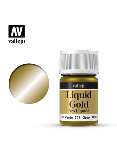 Vallejo Oro Líquido - Oro Verde
