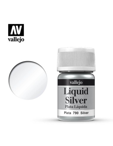 Vallejo Liquid Silver- Silver