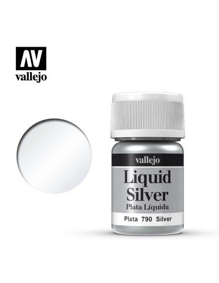 Vallejo Plata Líquida - Plata