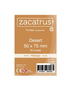 Fundas Zacatrus Desert 50x75 mm (100 unidades) 2