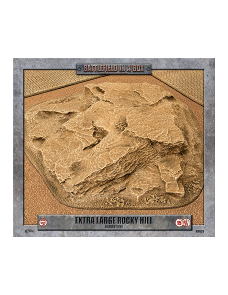 Battlefield in a box - Extra Large Rocky Hill Sandstone (Prepintado)