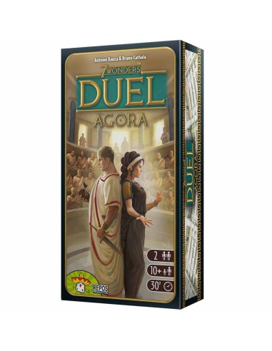 7 Wonders Duel Strategy Board Game for Ages 10 and up, from Asmodee