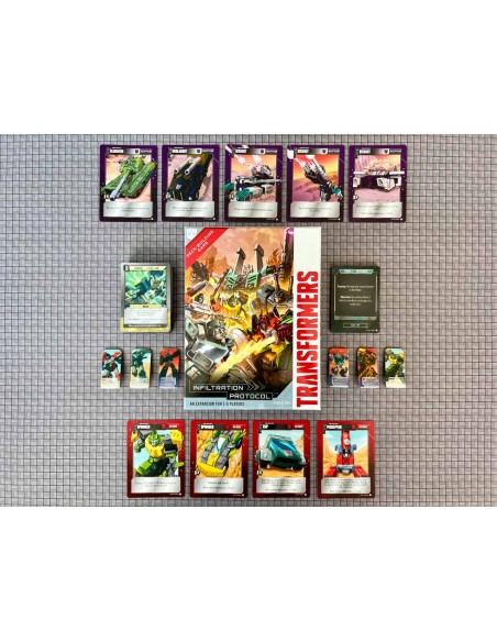 Transformers Deck-Building Game: Infiltration Protocol (INGLÉS)