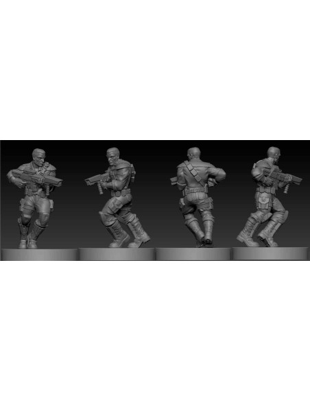 G.I. JOE RPG Hero Miniatures Set 1