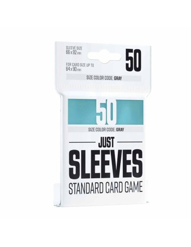 Just Sleeves Standard Card Game Clear (50 u.)