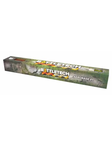 BattleTech: Battle Mat Alpha Strike AeroBase 1 NO HEXES (neopreno)