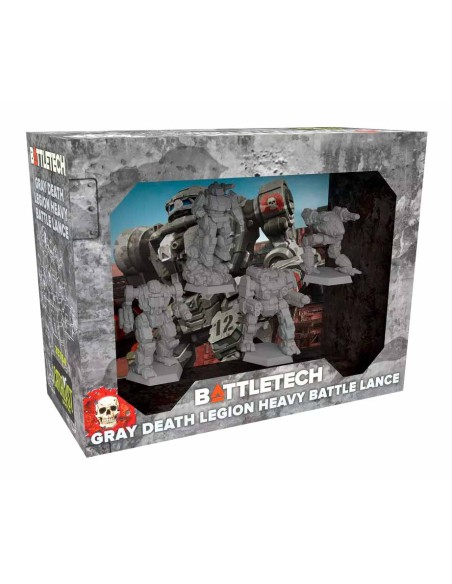  Catalyst Game Labs BattleTech: Inner Sphere Striker Lance  Miniature Force Pack , Grey : Toys & Games